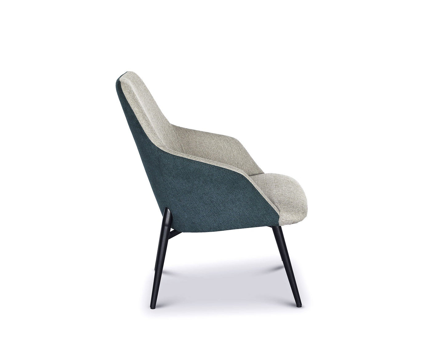 Fauteuil en tissu DINA