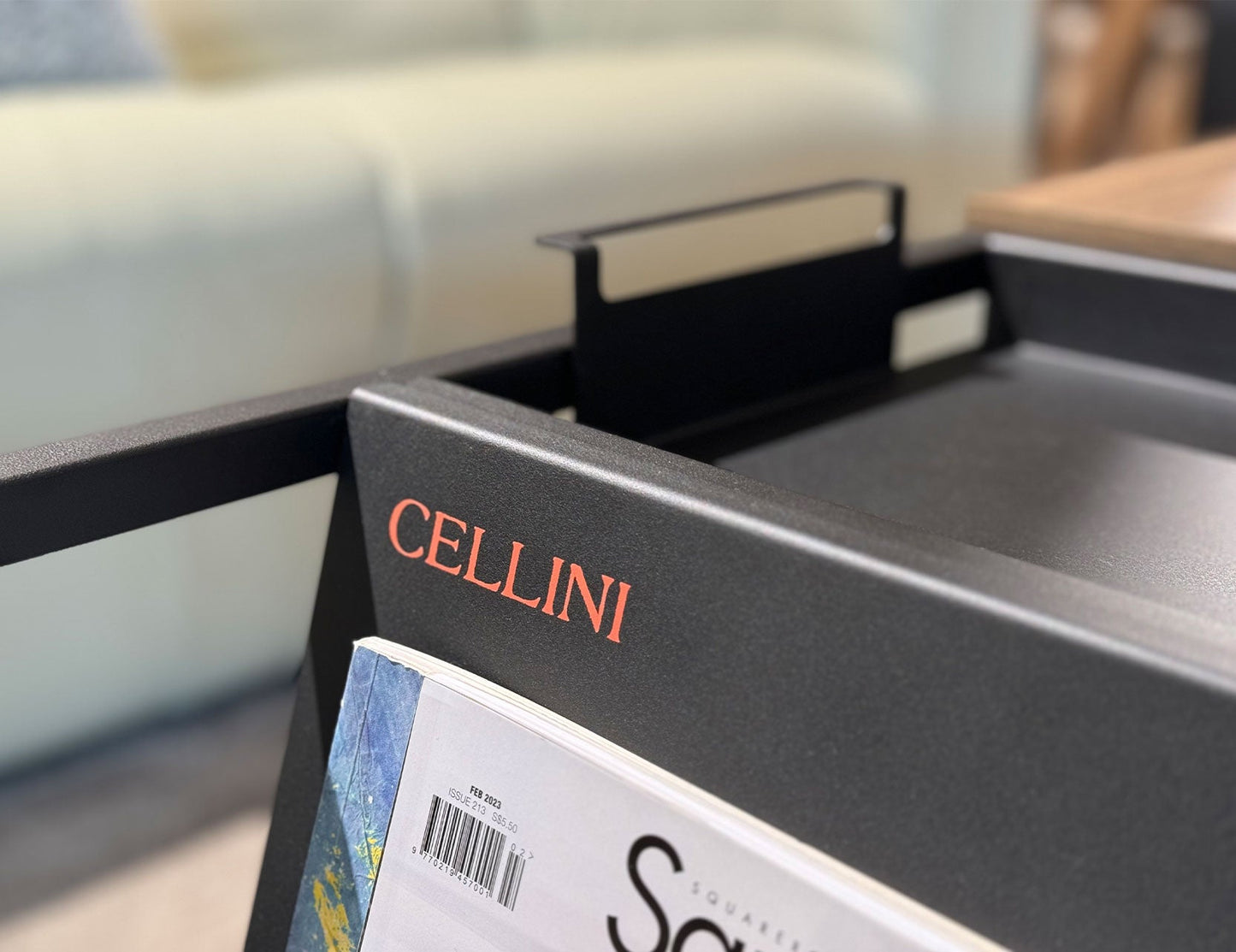 Table basse en noyer NERO