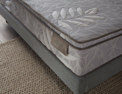 NATURA Matelas à ressorts réactifs en fibre de bambou et latex naturellement hypoallergénique