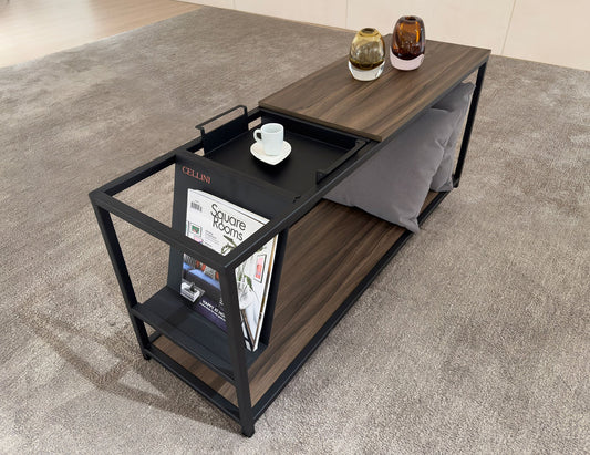 Table basse en noyer NERO