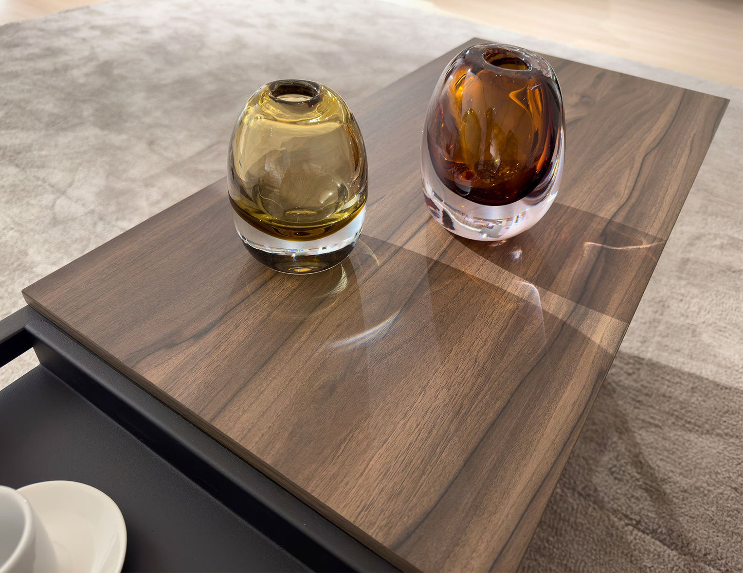Table basse en noyer NERO