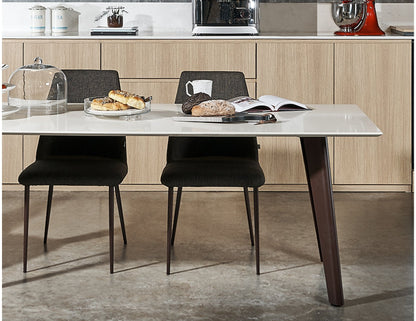 Table à manger avec plateau en quartz KAY