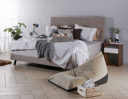 Cadre de lit matelassé RIBB FabricGard