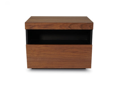 Table de chevet SLIDE en noyer
